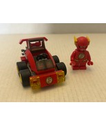 Official LEGO DC Comics Flash Minifigure and Flash Micro Car Loose Set - $250.35 MXN