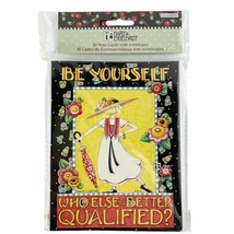Mary Engelbreit Blank Note Cards Be Yourself Who Else Is Better Qualified? - $20.60 CAD