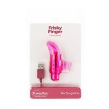 Frisky Fingers Rechargeable Waterproof Multi Speed Bullet Finger Vibe Massager - £17.00 GBP