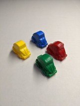 Set Of (4) Monopoly Junior Car Player Pieces - £5.42 GBP