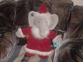 21&quot; Babar Father Christmas Plush Toy Applause With Tags 1764/5000 - $98.99