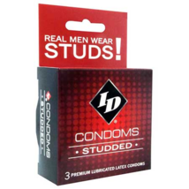 ID Studded Condom (3) - $13.99