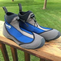 Neoprene NRS Titanium Water Shoes Sz XXS Blue Gray Nylon Bungee Non-slip Aquatic - £1,210.92 GBP