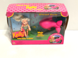 1996 Mattel Pool Fun Kelly Baby Sister of Barbie #17052 New Damaged Box - $18.32