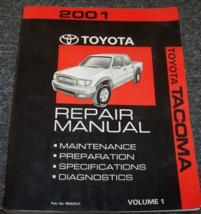 2001 Toyota TACOMA Servizio Riparazione Negozio Officina Manuale Volume 1 Solo - £79.91 GBP