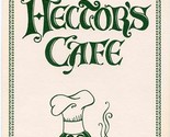 Hector&#39;s Cafe Menu Mexican Food California 1990 - $17.82