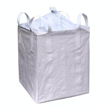 Heavy Duty FIBC Super Sack, Bulk Bag, 2200LBS, Duffle Top - £15.64 GBP