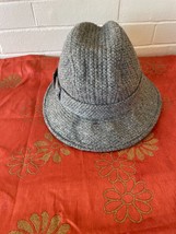 Vintage Men&#39;s Brooks Brothers Fedora Hat Size 7 Wool Tweed Lock &amp; Hatters London - £19.73 GBP