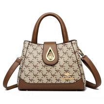 2023 New Designer High Quality Leather Women&#39;s Handbag Fashion Panelled Multifun - £49.89 GBP
