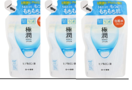Rohto Hadalabo Gokujyun Super Acide Hyaluronique Hydratante Toner Recharge 3Pack - £34.55 GBP