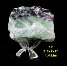 Large FLUORITE Crystal Rough * Green w/ Purple * 4-5&quot; Size * Choice of 10 - $20.68+