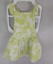 NWT Top Paw Lime Leaf Apron Dress Dog Size Medium - $11.87