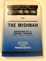KEHATI MISHNA WITH ENGLISH COMMENTARY  -  PESAHIM and SHEKALIM - 1992 - £5.30 GBP