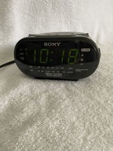 Sony Dream Machine AM FM Dual Alarm Clock Radio Time - Model ICF-C318 - Tested - £11.80 GBP