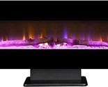 48&quot; Electric Fireplace Wall Mounted Freestanding Heater With Adjustable ... - $731.99