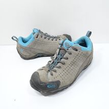 Oboz Women&#39;s Teewinot Hiking Shoe Size 6 Suede Blue Outdoors Active - $31.49