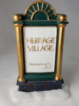Department 56 Christmas Heritage Village Marquee Sign #9953-8 w/Box - £11.18 GBP