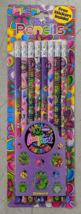 Lisa Frank Peace Frog 8 Pencils + Stickers New Vintage Purple - $64.34