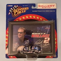 Winners Circle Gallery Series Rusty Wallace #2 Framed Art And Die Cast 1:64 - £9.55 GBP