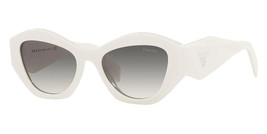 Prada PR07YS 142130 Sunglasses White Frame Grey Gradient 53mm Lens - $575.00