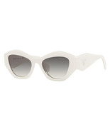 Prada PR07YS 142130 Sunglasses White Frame Grey Gradient 53mm Lens - €493,30 EUR