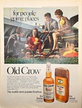 OLD CROW STRAIGHT BOURBON WHISKEY-Most Popular 1968 VTG Print Ad - €10,62 EUR
