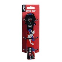 Boss Dog Tactical Dog Leash Red, White, &amp; Blue, 1ea/4 ft - £45.69 GBP