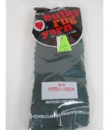 1 Vintage Red Heart pre-cut    Forest Green 626   Latch Hook Rug Yarn 32... - $95.03 MXN