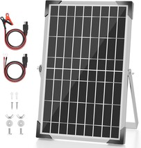 10W Solar Battery Trickle Charger Maintainer Upgrade 10A MPPT Charge Controller  - $76.23
