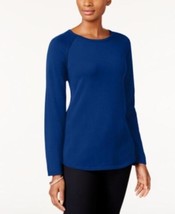 MSRP $47 Karen Scott Cotton Crewneck Sweater, Size Small - $27.72