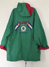 VINTAGE Woolrich Womens Atlantic Mariner Club Jacket Sz M Reversible Gre... - $25.32