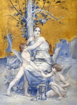 13968.Decor Poster.Room interior wall Nouveau art.Luc-Olivier Merson painting - £12.91 GBP+