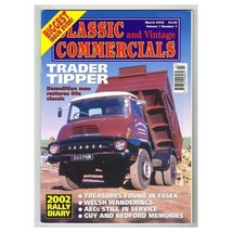 Classic and Vintage Commercials Magazine March 2002 mbox705 Trader Tipper - £4.70 GBP