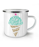 Ice Cream Art Cold Food NEW Enamel Tea Mug 10 oz | Wellcoda - £20.41 GBP