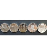 Alemania 20 Euro Completo 5 Set Moneda Plata 2016 UNC Bu UNC Nuevo Set - $223.12