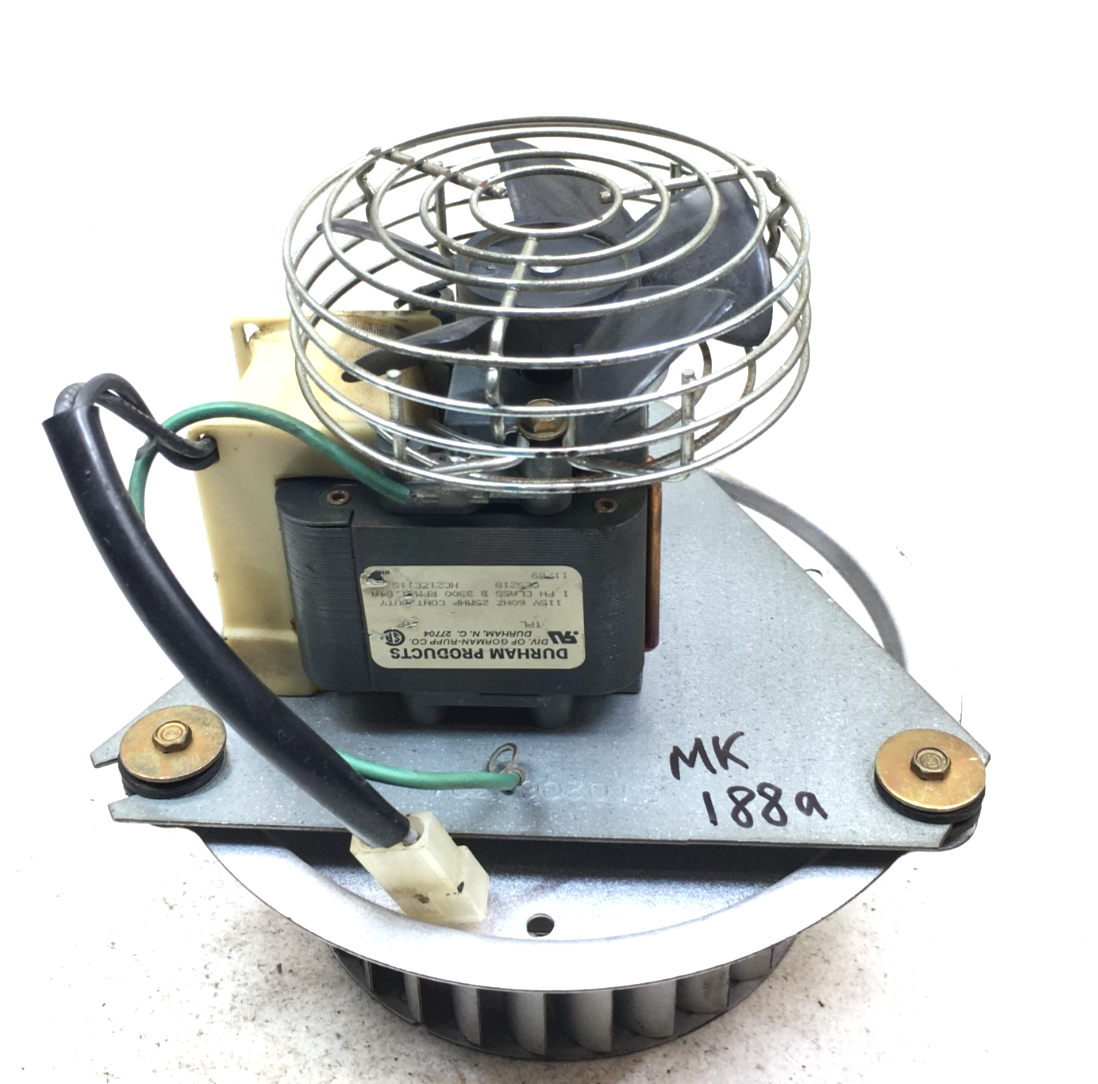 DURHAM Furnace Exhaust Inducer Motor 025218  HC21ZE115 115V 3300 RPM use... - $85.00