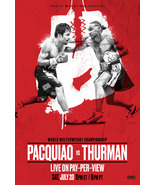 Manny Pacquiao VS Keith Thurman Poster Welterweight Boxing Match Print 2... - £9.57 GBP+