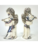 Vintage Godinger Silver Gallery Musical Angels Salt and Pepper Shakers W... - $14.20