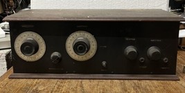 Vintage Remler tube Radio Wooden Cabinet Sold For Parts As Is. - £196.12 GBP