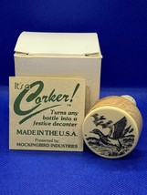 It&#39;s a Corker! Homemade Wine Cork Duck Design Made in U.S.A. - £9.61 GBP