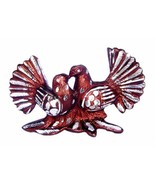 Aluminium Showpiece Decorative Figurines Oxidize Love bird Pigeon carvin... - €29,72 EUR