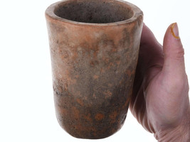 Early Crucible? rounded bottom pot from Archaeologists estate - $143.55