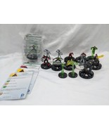 Lot Of (14) Heroclix Marvel And DC Figures *Not All Cards Are Included* - $14.85