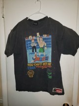 Vintage WWE John Cena 8-Bit Video Game Shirt. You Can&#39;t See Me XL. AUTHE... - £69.69 GBP