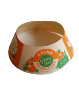 Orangade Orange Fruit Drink Bottle Collar Oranges Graphics Vintage UNUSE... - £18.82 GBP