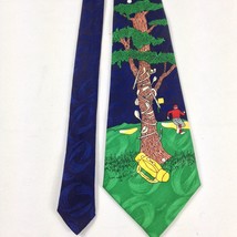 A. Rogers Golf Theme Classic Mens Tie 58&quot; x 3.75&quot; Used - £12.58 GBP