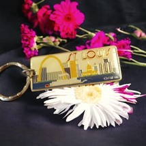 St Louis Missouri old vintage metal keychain - $23.76