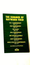 New 2022 Hayward Field Track Town Event Card w/ Or 22 World Track Champs Souvenir - £3.55 GBP
