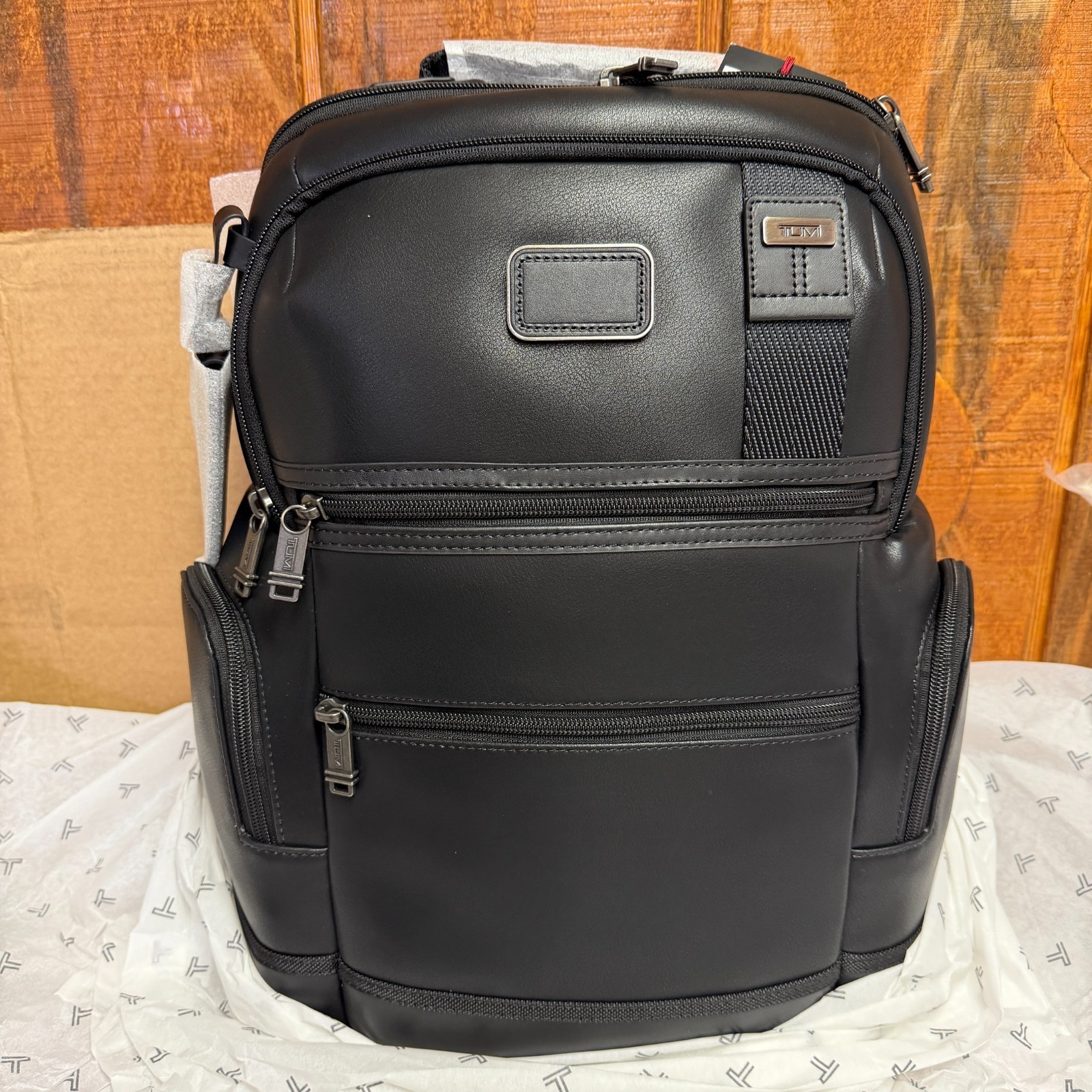 Tumi Parrish Leather Backpack – Black Item image 5