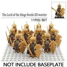 11Pcs/set Elves army The Noldor Warriors The Lord Of the Rings Minifigures - £17.57 GBP